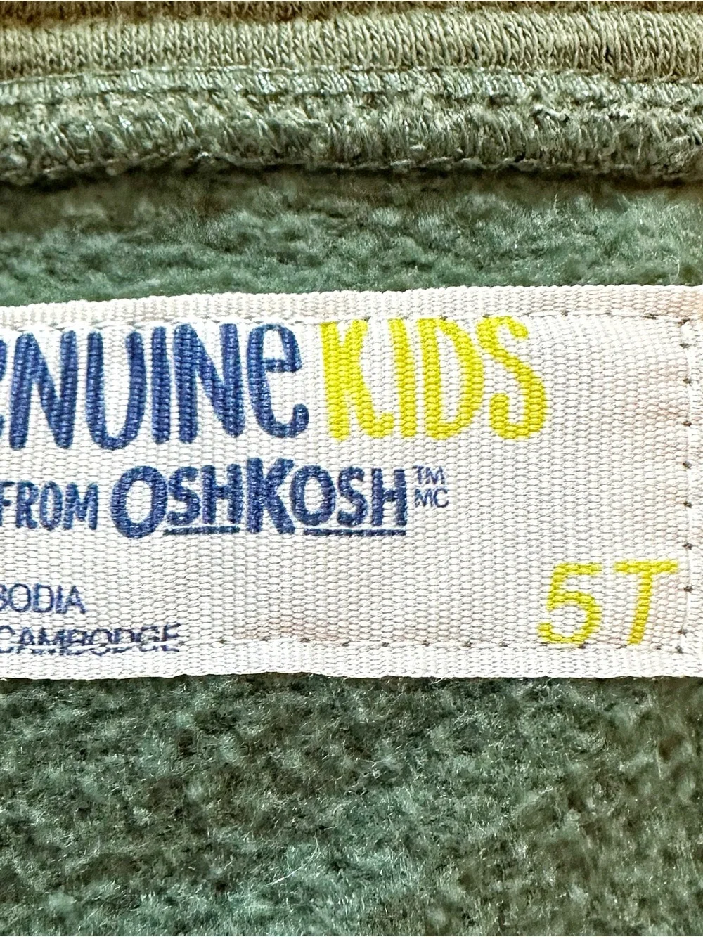 Genuine Kids from OshKosh | Lightweight Military Style Jacket (5T)